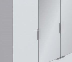 Шкаф 4х дверный с зеркалами Николь СБ-2595/1 (Белый) в Копейске - kopejsk.mebel-74.com | фото