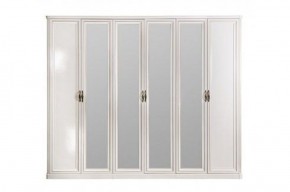 Шкаф 6-ти ств (2+2+2) с зеркалами Натали (комплект) в Копейске - kopejsk.mebel-74.com | фото