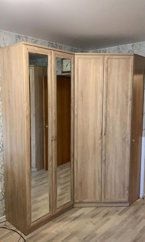 Шкаф для белья со штангой и полками арт.101 в Копейске - kopejsk.mebel-74.com | фото