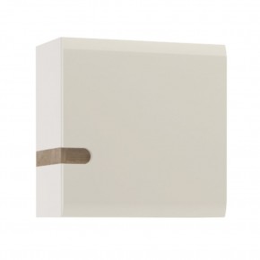 Шкаф навесной 1D/TYP 65, LINATE ,цвет белый/сонома трюфель в Копейске - kopejsk.mebel-74.com | фото