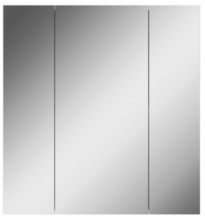 Шкаф-зеркало Норма 65 3 двери АЙСБЕРГ (DA1640HZ) в Копейске - kopejsk.mebel-74.com | фото