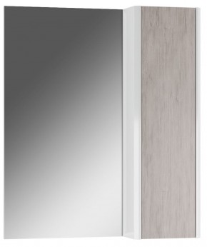 Шкаф-зеркало Uno 60 Дуб серый левый/правый Домино (DU1503HZ) в Копейске - kopejsk.mebel-74.com | фото