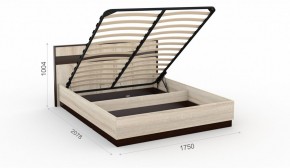 Спальня Эшли Кровать 160 с подъемным механизмом Венге/Дуб сонома в Копейске - kopejsk.mebel-74.com | фото