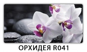 Стол Бриз с фотопечатью Орхидея R041 в Копейске - kopejsk.mebel-74.com | фото