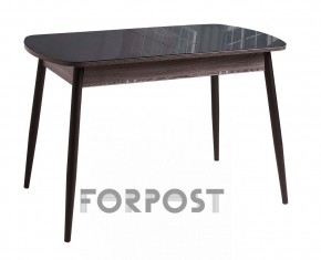 Стол раздвижной со стеклянной столешницей (BLACK, WHITE) в Копейске - kopejsk.mebel-74.com | фото