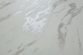 Стол RIETI 200 KL-99 Белый мрамор матовый, итальянская керамика / черный каркас, ®DISAUR в Копейске - kopejsk.mebel-74.com | фото