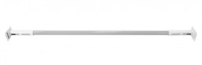Турник раздвижной 1450-1700 цв. белый-серый FLEXTER PROFI в Копейске - kopejsk.mebel-74.com | фото