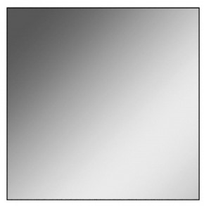 Зеркало Corsica 600х600 black без подсветки Sansa (SB1064Z) в Копейске - kopejsk.mebel-74.com | фото