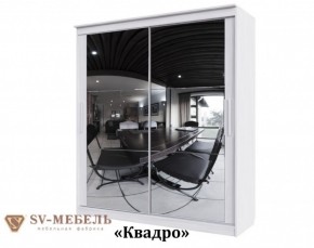 Зеркало «Квадро» (на одну створку) для Шкафа-купе №19 Серия 3 (1700) в Копейске - kopejsk.mebel-74.com | фото