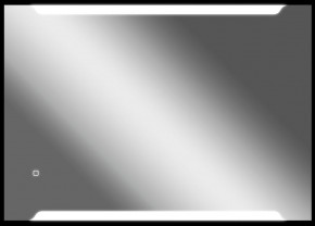 Зеркало Оттава 1000х700 с подсветкой Домино (GL7028Z) в Копейске - kopejsk.mebel-74.com | фото